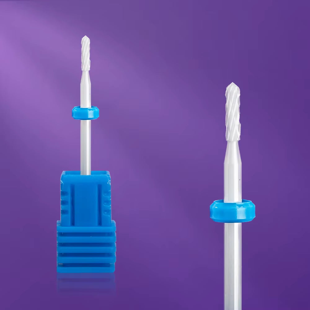 Ceramic Nail Drill Bit Milling Cutter for Manicure Pedicure Nail Files Buffer Nail Art Equipment Accessory