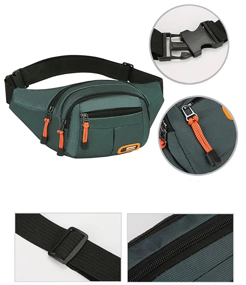 Mobile Waist Bag for Both Men and Women Multifunctional Large Capacity anti Splash Business Wear-Resistant Construction Site