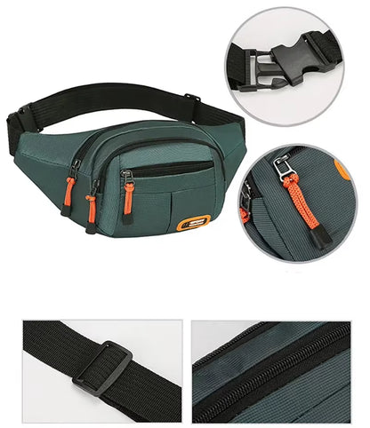 Mobile Waist Bag for Both Men and Women Multifunctional Large Capacity anti Splash Business Wear-Resistant Construction Site