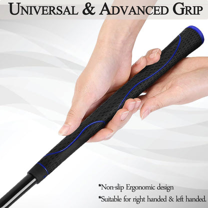 Golf Swing Trainer Aid 48"/40" Warm-Up Stick for Strength Flexibility Tempo Training Golf Practice Aid with Weighted Head Swing Corrector for Men Women