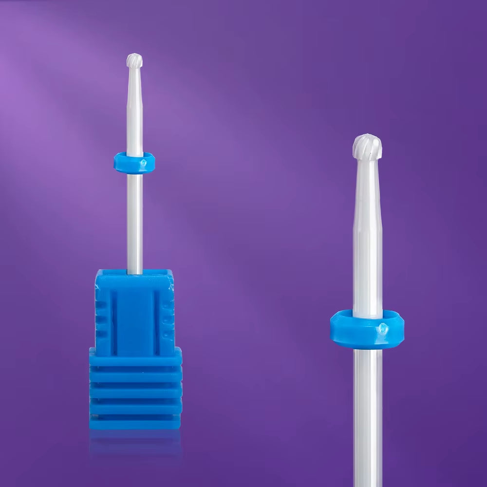Ceramic Nail Drill Bit Milling Cutter for Manicure Pedicure Nail Files Buffer Nail Art Equipment Accessory