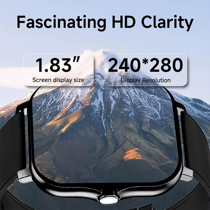 2025 New Smart Watch Bluetooth Call Message Reminder Man Woman Gift Full Touch Screen Sports Fitness Smart Watch