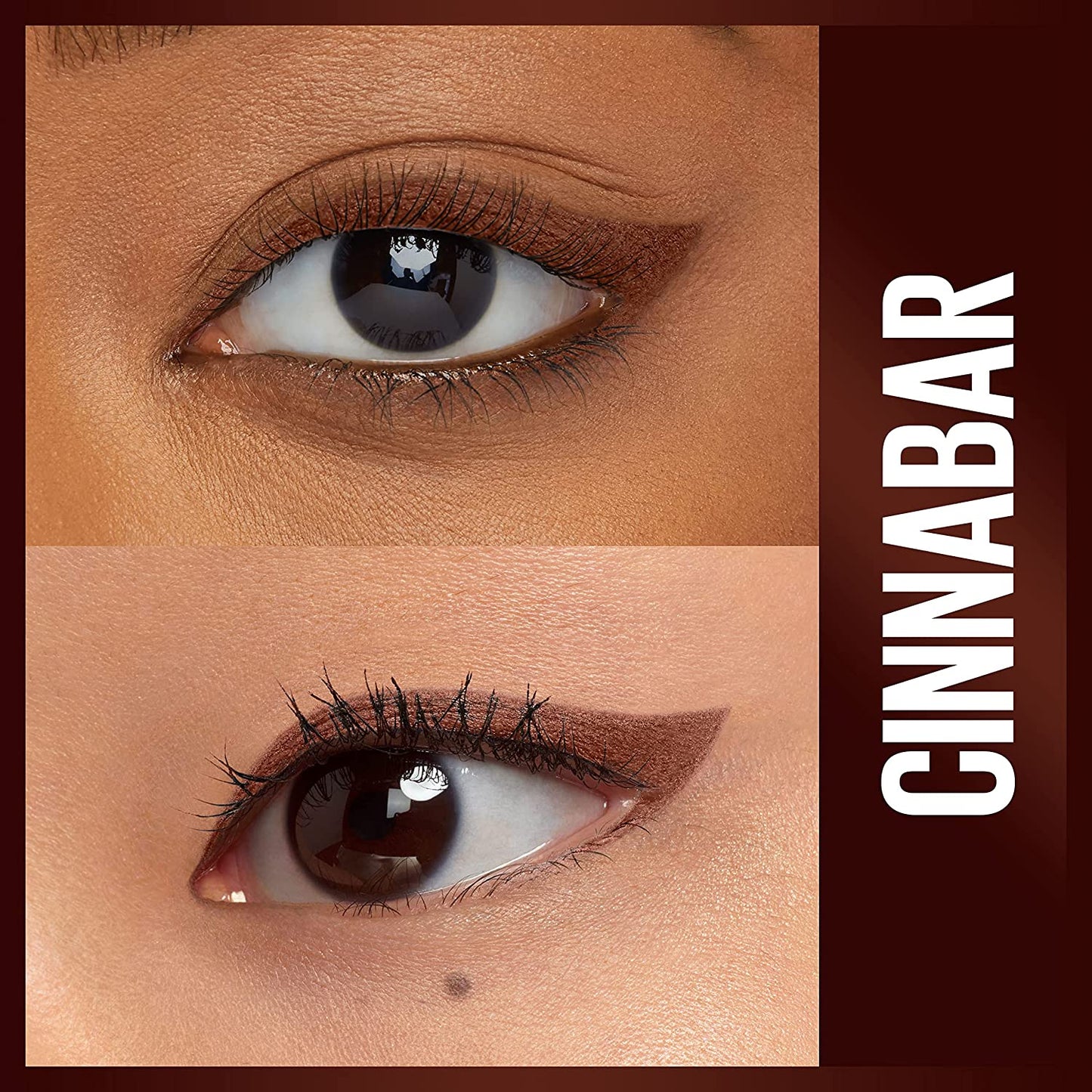 Unstoppable Waterproof Mechanical Brown Eyeliner Pencil, Easy to Apply, Smooth Glide, up to 24 Hour Wear, Cinnabar