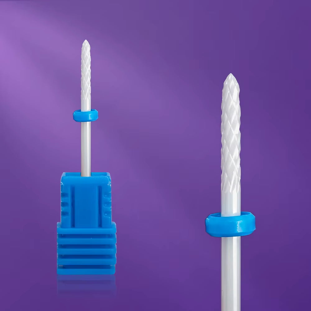 Ceramic Nail Drill Bit Milling Cutter for Manicure Pedicure Nail Files Buffer Nail Art Equipment Accessory