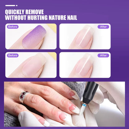 Ceramic Nail Drill Bit Milling Cutter for Manicure Pedicure Nail Files Buffer Nail Art Equipment Accessory